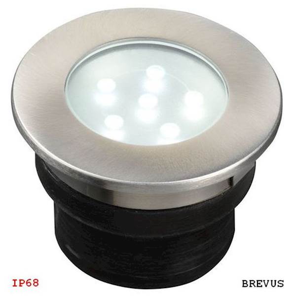 BREVUS oprawa najazdowa/podwodna LED 1W biały
